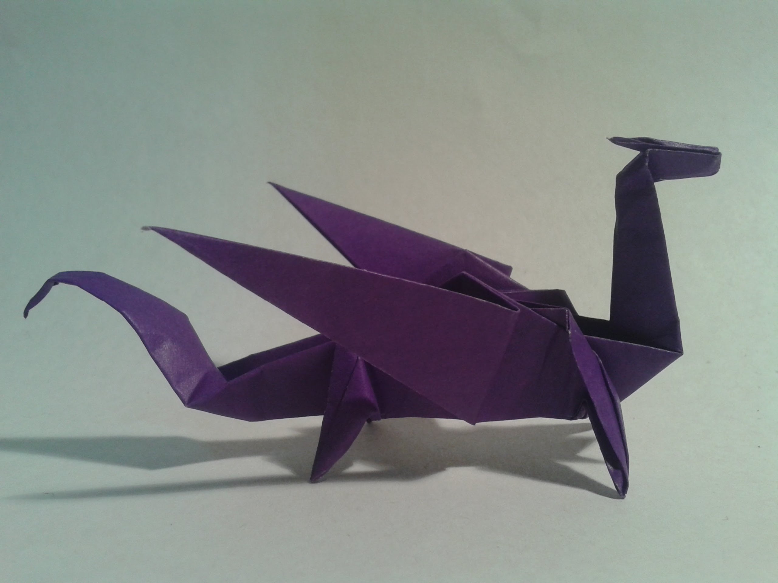 Origami Como hacer de forma sencilla un dragón de orrigami